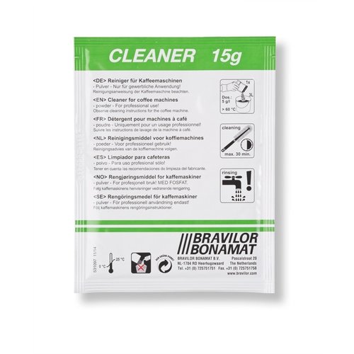 BRAVILOR BONAMAT Sachets for Removing Coffee and Tea Residues from Devices 15 g BRAVILOR BONAMAT Sachets for Removing Coffee and Tea Residues from Devices 15 g