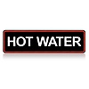 BRAVILOR BONAMAT Sticker Hot water