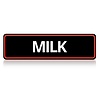 BRAVILOR BONAMAT Sticker "Milk"