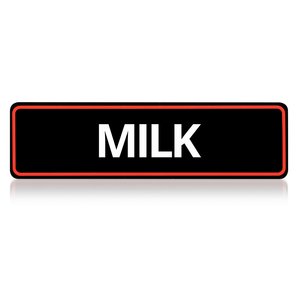 BRAVILOR BONAMAT Sticker "Milk"