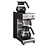 BRAVILOR BONAMAT Filter Coffee Machine Manual Water Filling with 2 Glass Jugs, 18 L/h, 2,14 kW