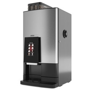 BRAVILOR BONAMAT Bean to Cup Coffee Machine 17,5 L / h with Four Containers and a Hot Water Tap, 2,15 kW