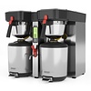 BRAVILOR BONAMAT Ekspres przelewowy z dwoma termosami i czterema objętościami parzenia kawy bezpośrednio do termosu, 3 kW