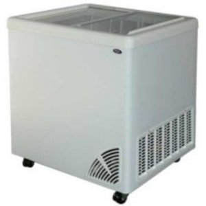 XXLselect Witryna mroźnicza 176 L z pokrywą przeszkloną i sterowaniem elektronicznym, od -18 °C do -22 °C XXLselect Witryna mroźnicza 176 L z pokrywą przeszkloną i sterowaniem elektronicznym, od -18 °C do -22 °C