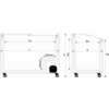 XXLselect Glass Top and Electronic Control Chest Freezer 650 L, from -18 °C to -22 °C