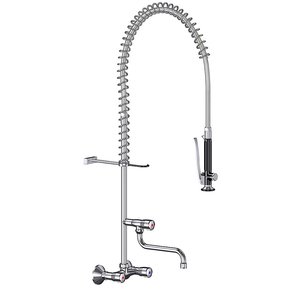 Contacto Wall Mounted Pre-Rinse Spray Unit with Spout, Height 950 mm Contacto Wall Mounted Pre-Rinse Spray Unit with Spout, Height 950 mm