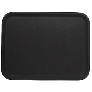 Contacto Antypoślizgowa prostokątna taca do serwowania 430 x 610 mm laminowana, czarna
