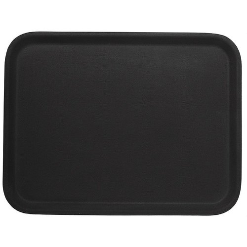 Contacto Laminate Rectangular Non-Slip Serving Tray 360 x 460 mm Black Contacto Laminate Rectangular Non-Slip Serving Tray 360 x 460 mm Black