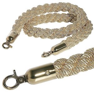 Contacto Rope for Barrier Post Ø30x1500 mm, Twist, Gold