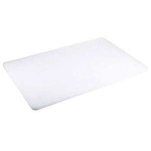 Contacto Deska do krojenia z polietylenu 400 x 600 mm biała Contacto Deska do krojenia z polietylenu 400 x 600 mm biała