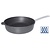 Contacto Titanium Non-Stick Aluminium Induction Pan, Deep Ø240 mm