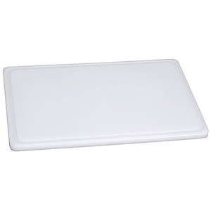Contacto Polyethylene Cutting Board 400 x 600 mm White with Cutout Contacto Polyethylene Cutting Board 400 x 600 mm White with Cutout