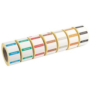 Contacto Set of 7 rolls of day week Day Of The Week Labels