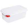 Contacto Polypropylene Container with a Lid GN 1/4 100 mm, Transparent Contacto Polypropylene Container with a Lid GN 1/4 100 mm, Transparent