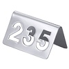 Contacto Zestaw tabliczek informacyjnych z trzycyfrowymi numerami (do 250)