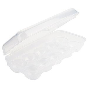 Contacto Pudełko na jajka z polipropylenu z pokrywą, 245 x 105 x 70 mm Contacto Pudełko na jajka z polipropylenu z pokrywą, 245 x 105 x 70 mm