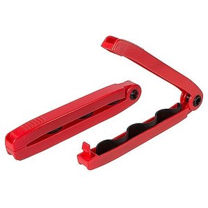 Contacto Klips zaciskowy do dużych torebek,o długości 240 mm, czerwony Contacto Klips zaciskowy do dużych torebek,o długości 240 mm, czerwony