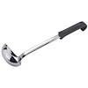 Contacto Stainless Steel, Plastic Soup Ladle 100 ml, 340 mm