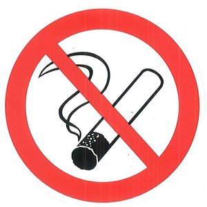 Contacto No Smoking Sign Contacto No Smoking Sign