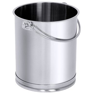 Contacto Pojemnik nierdzewny na płyny lub żywność z pierścieniem bez pokrywy, 15 l, o średnicy 270 mm Contacto Pojemnik nierdzewny na płyny lub żywność z pierścieniem bez pokrywy, 15 l, o średnicy 270 mm