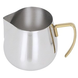 Contacto Creamer with gold plated handle Contacto Creamer with gold plated handle