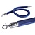 Contacto Rope for Barrier Post Ø30x1500 mm, Velvety ,Blue