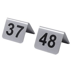 Contacto Table Numbers with numbers 37 to 48 Contacto Table Numbers with numbers 37 to 48