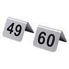 Contacto Numerki stołowe, od 49 do 60
