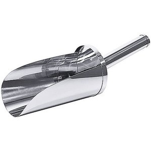 Contacto Szufelka do lodu ze stali nierdzewnej 1,3 L, Ø120x375 mm, srebrna Contacto Szufelka do lodu ze stali nierdzewnej 1,3 L, Ø120x375 mm, srebrna