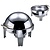 Contacto Electric Round Chafing Dish with Glass Roll-Top Cover 6,8 L