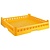 Contacto Kosz do zmywarki na sztućce 500 x 500 x 100 mm, żółty