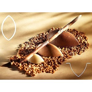 Contacto GN 1/1 Flexipan® Quenelle Moulds 8 cm x 4.5 cm x 3.5 cm Contacto GN 1/1 Flexipan® Quenelle Moulds 8 cm x 4.5 cm x 3.5 cm