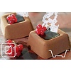 Contacto Flexipan® Square Savarin Moulds 5.6 cm x 5.6 cm x 2.5 cm