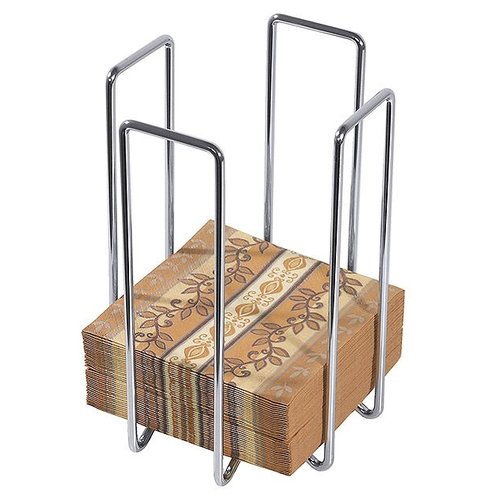 Contacto Square Napkin Holder for beverage paper napkins 10" x 10" folded into 1/4: Contacto Square Napkin Holder for beverage paper napkins 10" x 10" folded into 1/4: