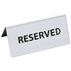 Contacto Tabliczka informacyjna „Reserved” 120x55 mm