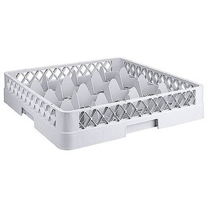 Contacto Gray Dishwasher Glassware Basket 16 compartments / 500 x 500