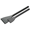 Contacto Skrobak nylonowy do patelni, czarny 300x50 mm Contacto Skrobak nylonowy do patelni, czarny 300x50 mm