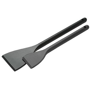 Contacto Skrobak nylonowy do patelni, czarny 375x75 mm Contacto Skrobak nylonowy do patelni, czarny 375x75 mm