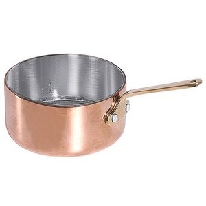 Contacto Rondel saute miedziany 0, 25L, Ø85 mm Contacto Rondel saute miedziany 0, 25L, Ø85 mm