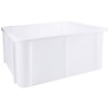 Contacto Pojemnik transportowy z polietylenu bez pokrywy, 60 l, 600 x 400 x 315 mm Contacto Pojemnik transportowy z polietylenu bez pokrywy, 60 l, 600 x 400 x 315 mm