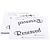 Contacto Set of 25 cards " Reserved" matching for Card Holder