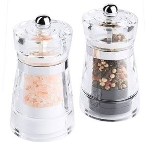 Contacto Acrylic Salt and Pepper Mill Set 100 mm