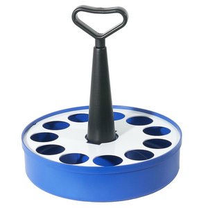 Contacto Stojak na 11 szklanek, okrągły, o średnicy do 55 mm Contacto Stojak na 11 szklanek, okrągły, o średnicy do 55 mm