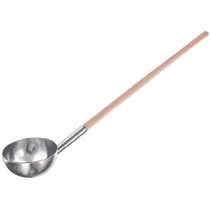 Contacto Chochla kuchenna 3500 ml ze stali nierdzewnej i drewna, 550 mm, beżowa Contacto Chochla kuchenna 3500 ml ze stali nierdzewnej i drewna, 550 mm, beżowa