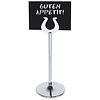 Contacto Stojak ze stali nierdzewnej do kart menu 190 mm
