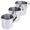 Contacto Stainless Steel Measuring Jug, 700 ml with Two-Sided Graduation and Spout