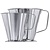 Contacto Stainless Steel Measuring Jug, 2 L