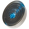 Contacto Wycinarki nierdzewne do ciasta 9 sztuk, owal falisty 25x20 – 80x65 mm