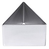Contacto Ramka nierdzewna do musów 60x40 mm w kształcie trójkąta