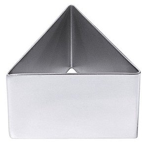 Contacto Ramka nierdzewna do musów 60x40 mm w kształcie trójkąta Contacto Ramka nierdzewna do musów 60x40 mm w kształcie trójkąta